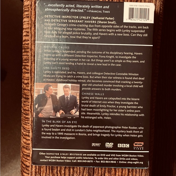 “Inspector Lynley Mysteries, Season 5, 4 CD set - Picture 3 of 3